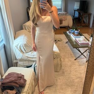 Amsale Marissa bridesmaids dress